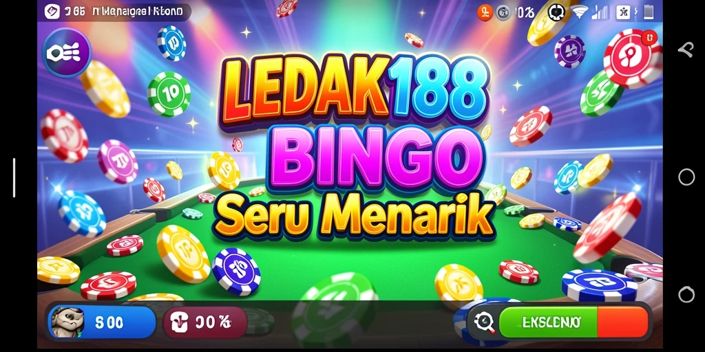 Screenshot gameplay LEDAK188 menampilkan suasana permainan Bingo yang seru.