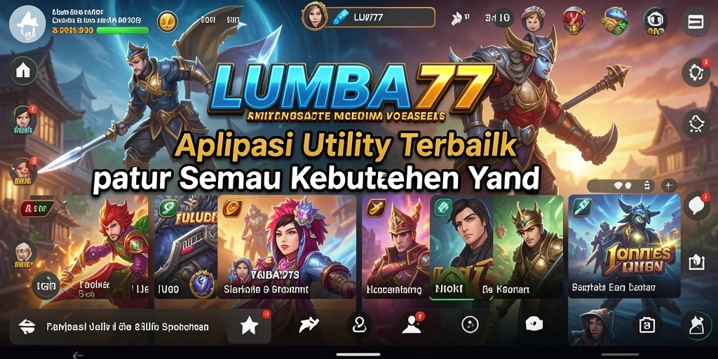 Tampilan antarmuka LUMBA77 yang intuitif dan user-friendly.