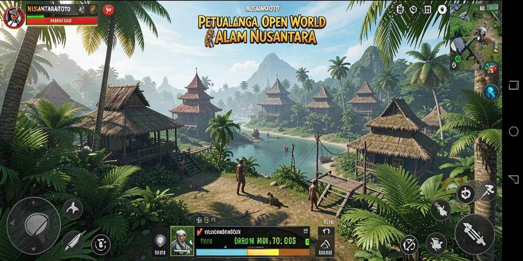 Screenshot gameplay NUSANTARATOTO yang menampilkan petualangan mendebarkan.