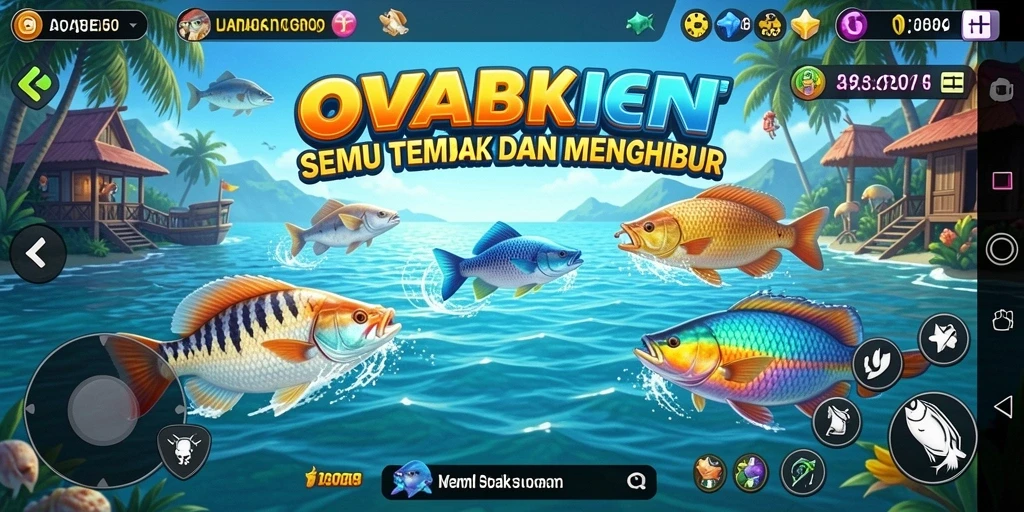 Gameplay seru Tembak Ikan di OVABET.