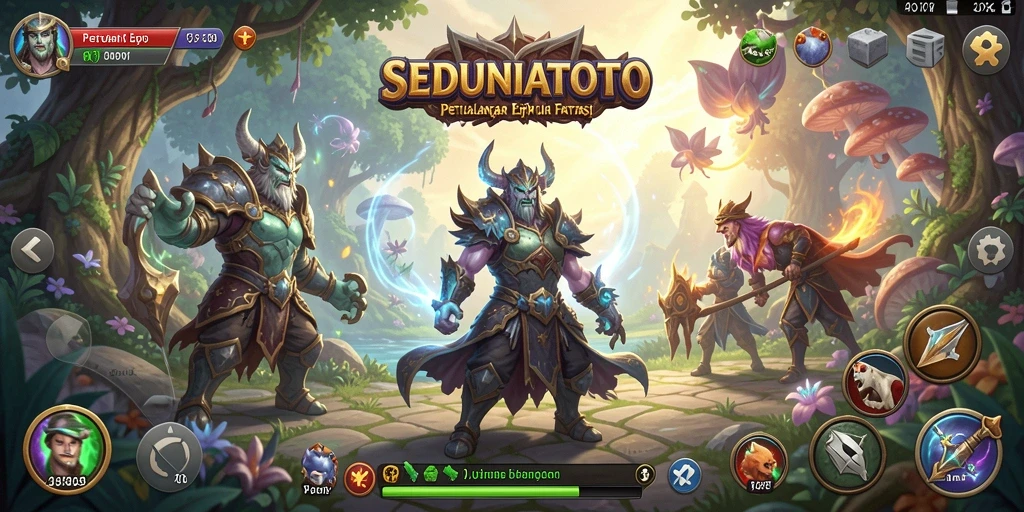 Tampilan gameplay seru di dunia <strong>SEDUNIATOTO</strong> yang memukau dan interaktif.