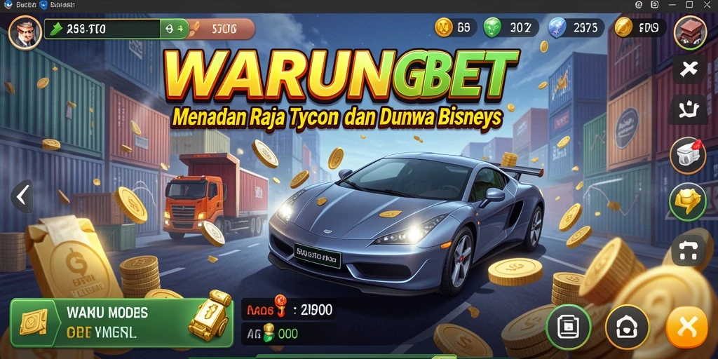 Gameplay Tycoon yang menarik dalam WARUNGBET dengan grafis menawan.